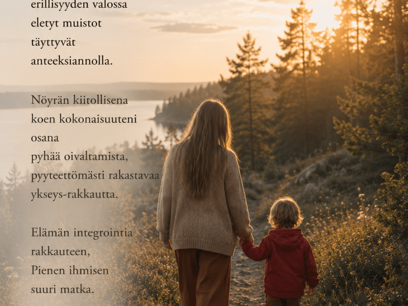 Pienen ihmisen suuri&nbsp;matka